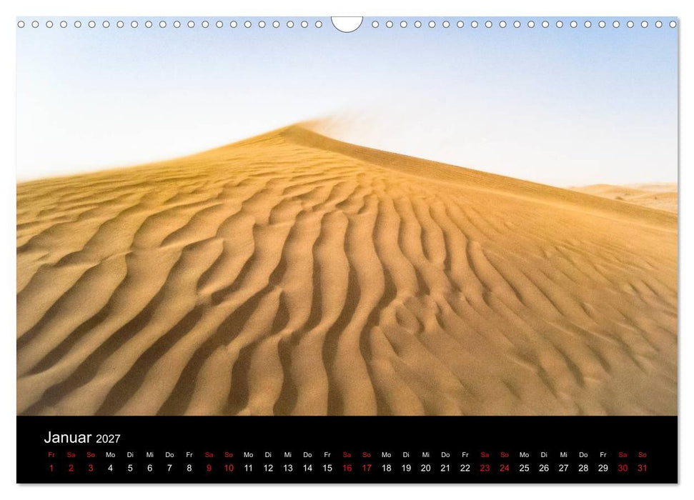Sahara Wüstentrekking (CALVENDO Wandkalender 2027)