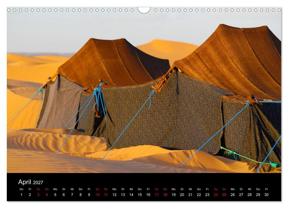 Sahara Wüstentrekking (CALVENDO Wandkalender 2027)