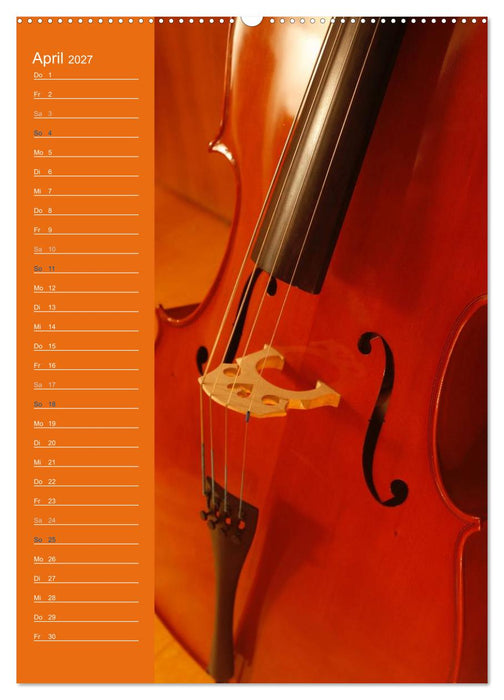 Geliebtes Cello (CALVENDO Premium Wandkalender 2027)