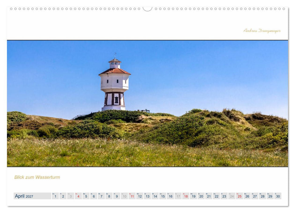 PANORAMA - Ostfriesische Inseln (CALVENDO Wandkalender 2027)