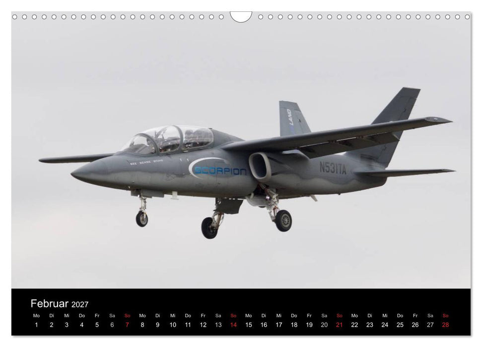 Militärflugzeuge 2027 (CALVENDO Wandkalender 2027)