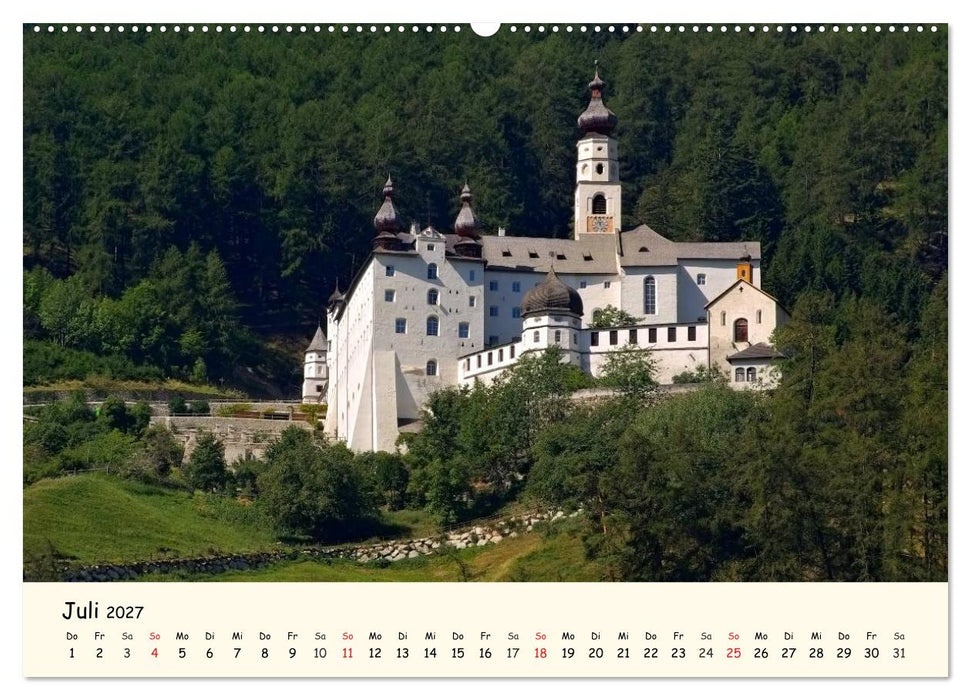 Vinschgau - Die Sonnenseite Südtirols (CALVENDO Premium Wandkalender 2027)