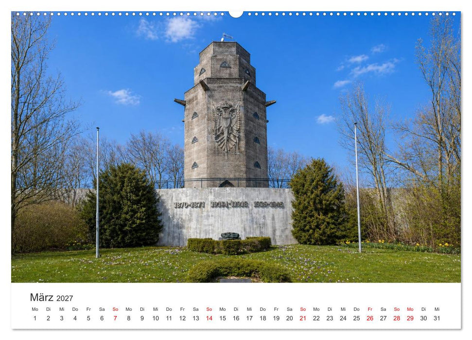Friedberg Idylle in Hessen von Petrus Bodenstaff (CALVENDO Premium Wandkalender 2027)