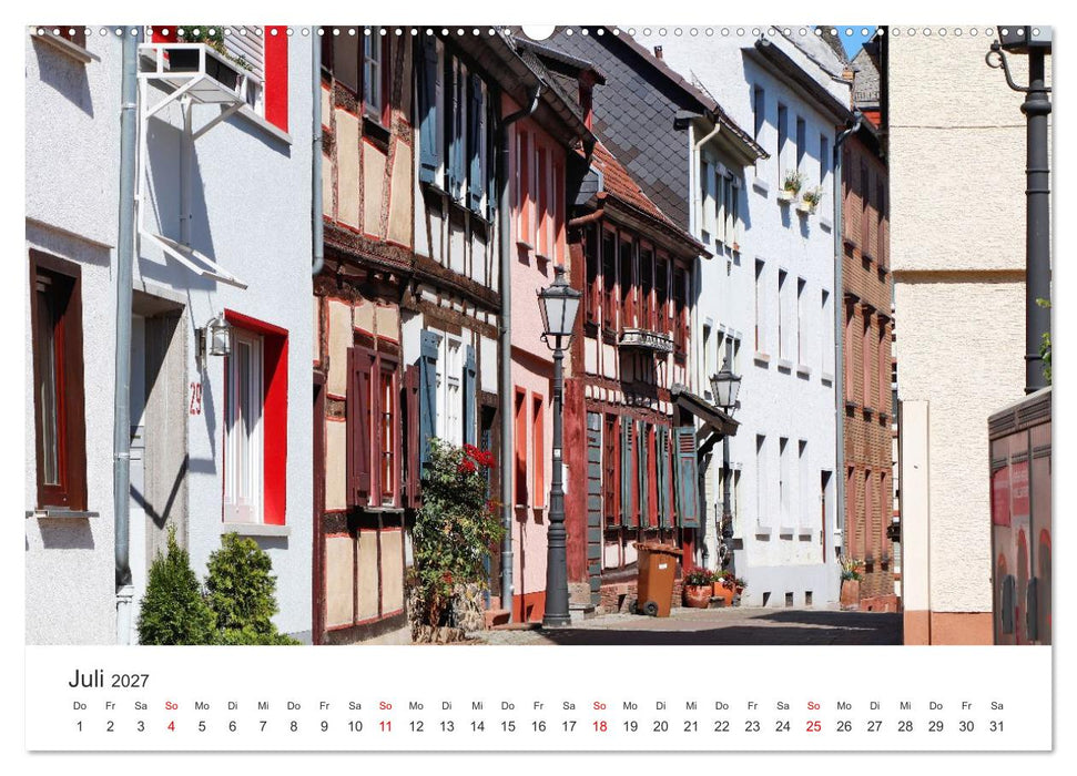 Friedberg Idylle in Hessen von Petrus Bodenstaff (CALVENDO Premium Wandkalender 2027)