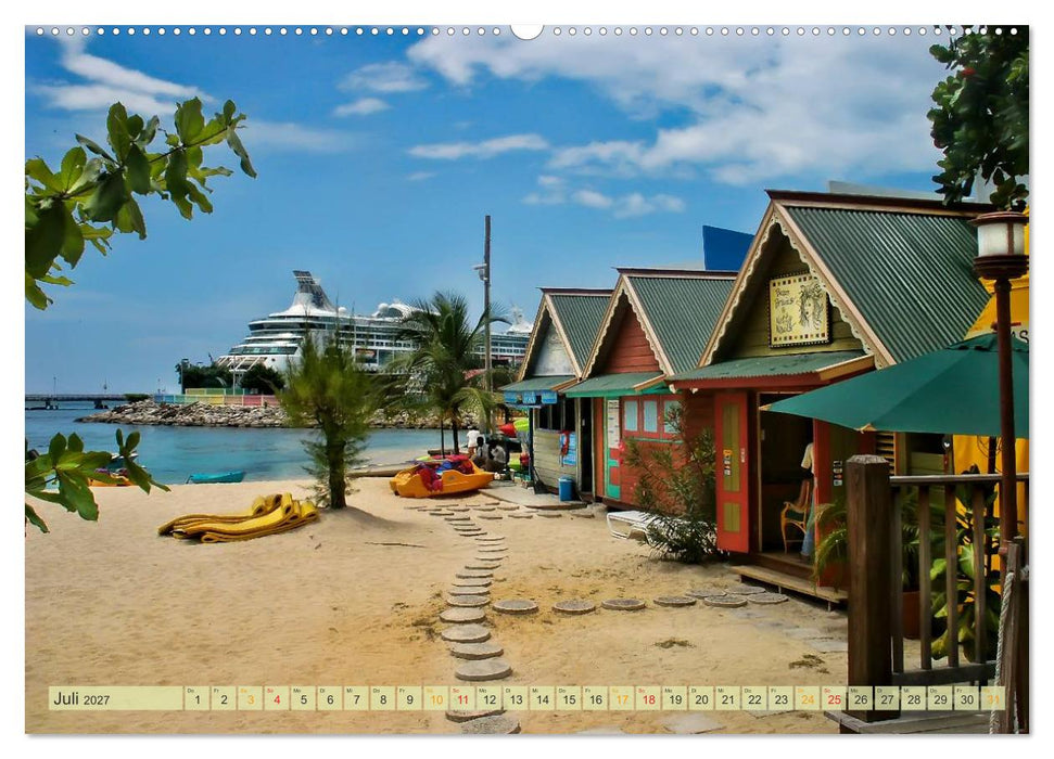 Die großen Antillen - Jamaica (CALVENDO Premium Wandkalender 2027)
