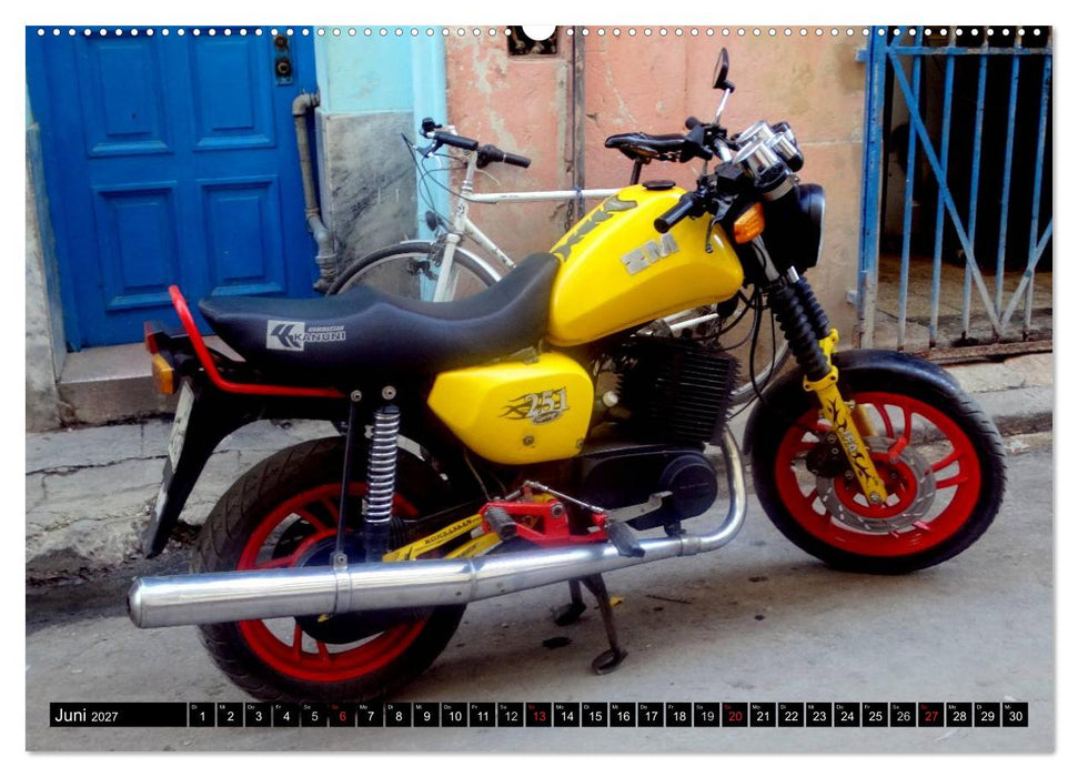 Motorrad-Legenden - MZ (CALVENDO Premium Wandkalender 2027)