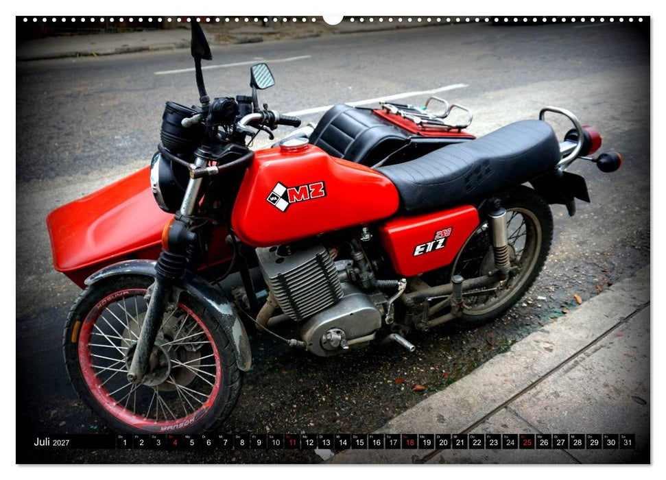 Motorrad-Legenden - MZ (CALVENDO Premium Wandkalender 2027)