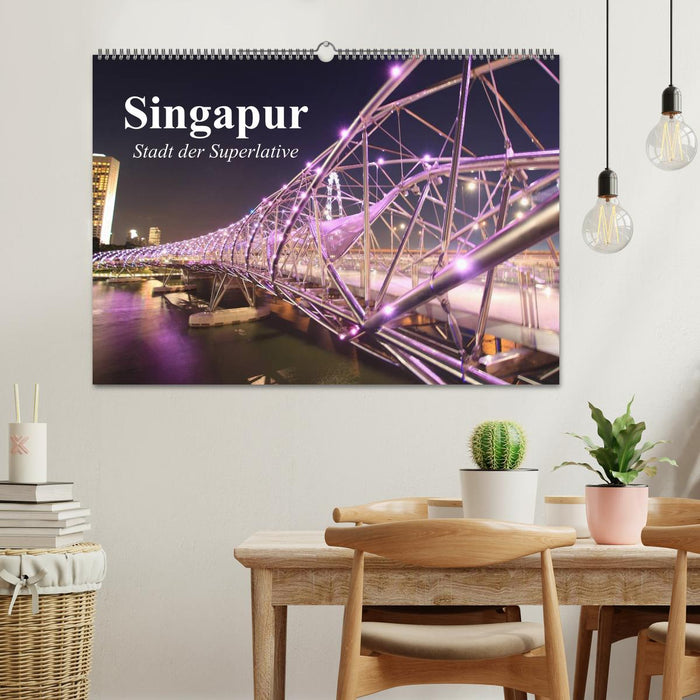 Singapur. Stadt der Superlative (CALVENDO Wandkalender 2027)