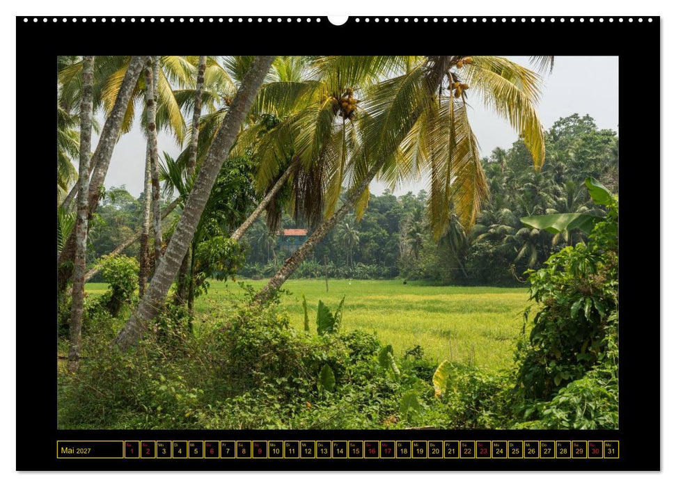 Sri Lanka - Landschaft und Kultur (CALVENDO Wandkalender 2027)