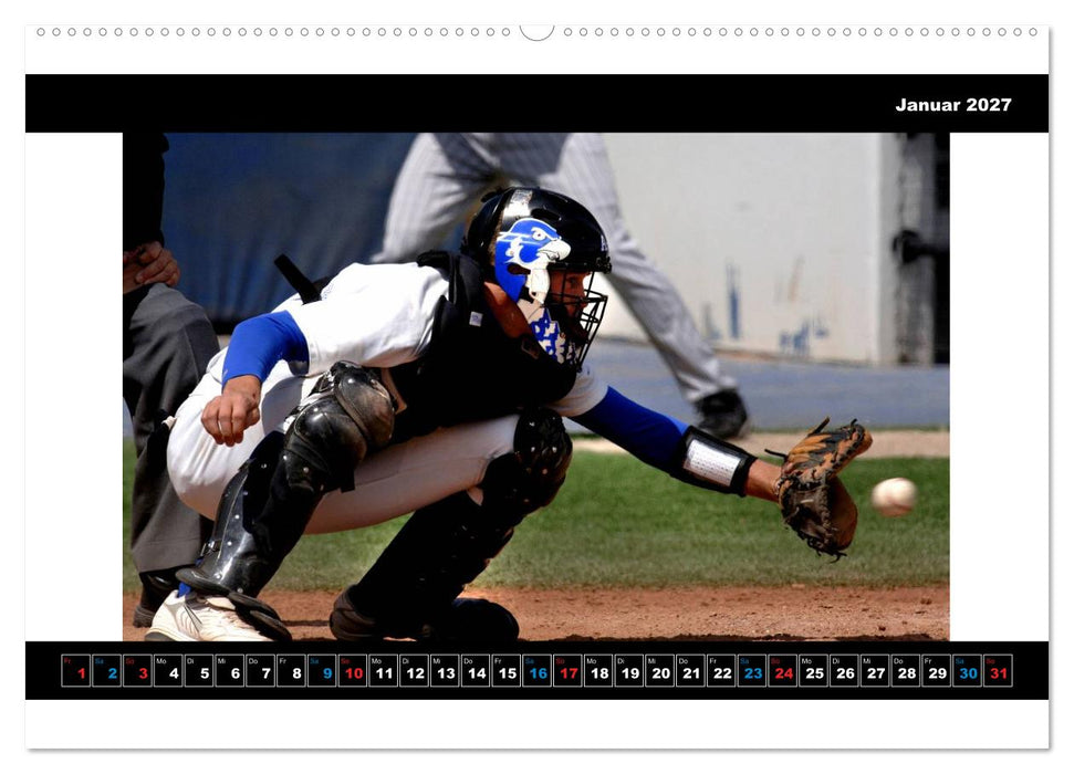 Kultsport Baseball (CALVENDO Wandkalender 2027)