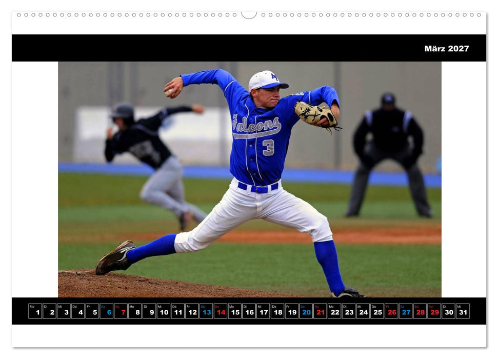 Kultsport Baseball (CALVENDO Wandkalender 2027)