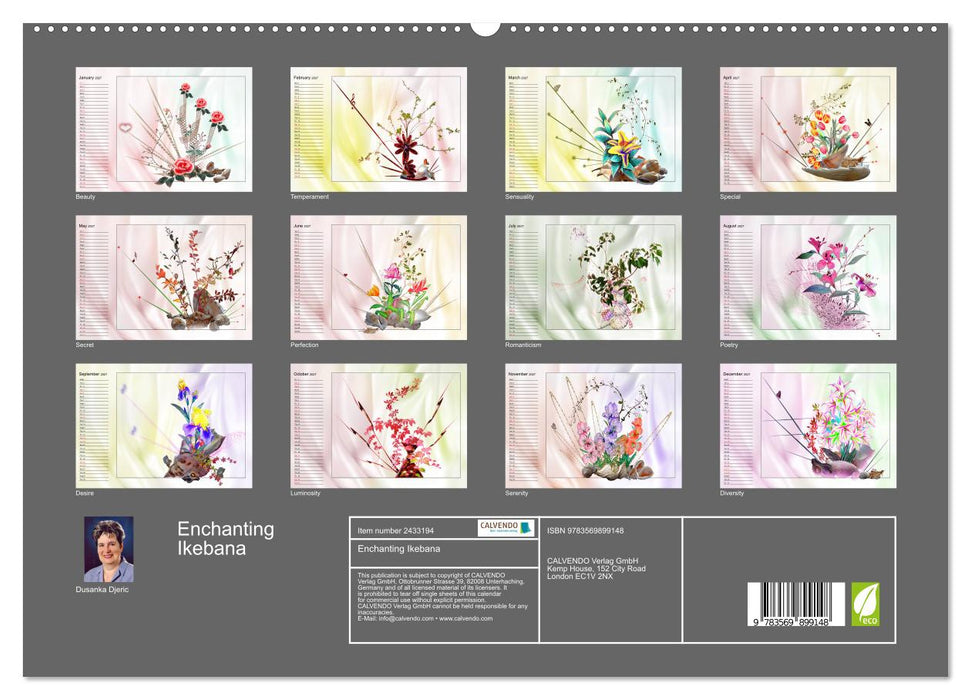 Enchanting Ikebana (CALVENDO Premium-Calendar 2027)