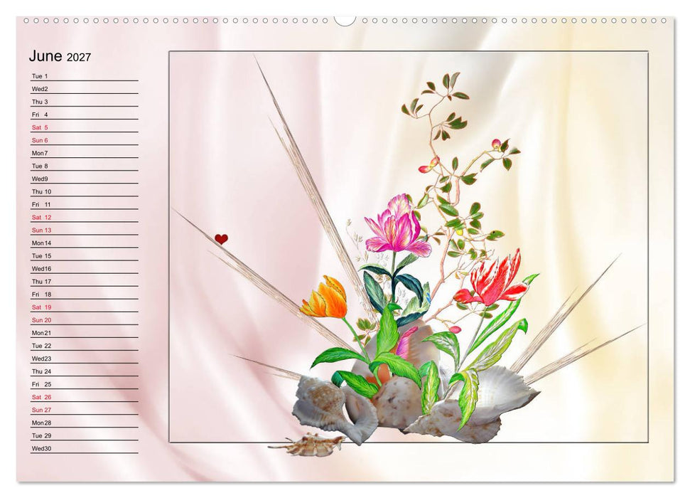 Enchanting Ikebana (CALVENDO Premium-Calendar 2027)