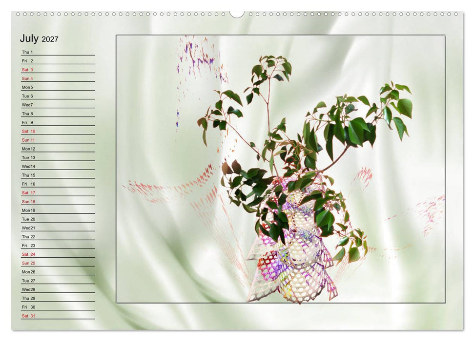 Enchanting Ikebana (CALVENDO Premium-Calendar 2027)