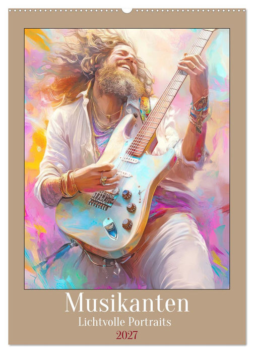 Musikanten - Lichtvolle Portraits (CALVENDO Wandkalender 2027)