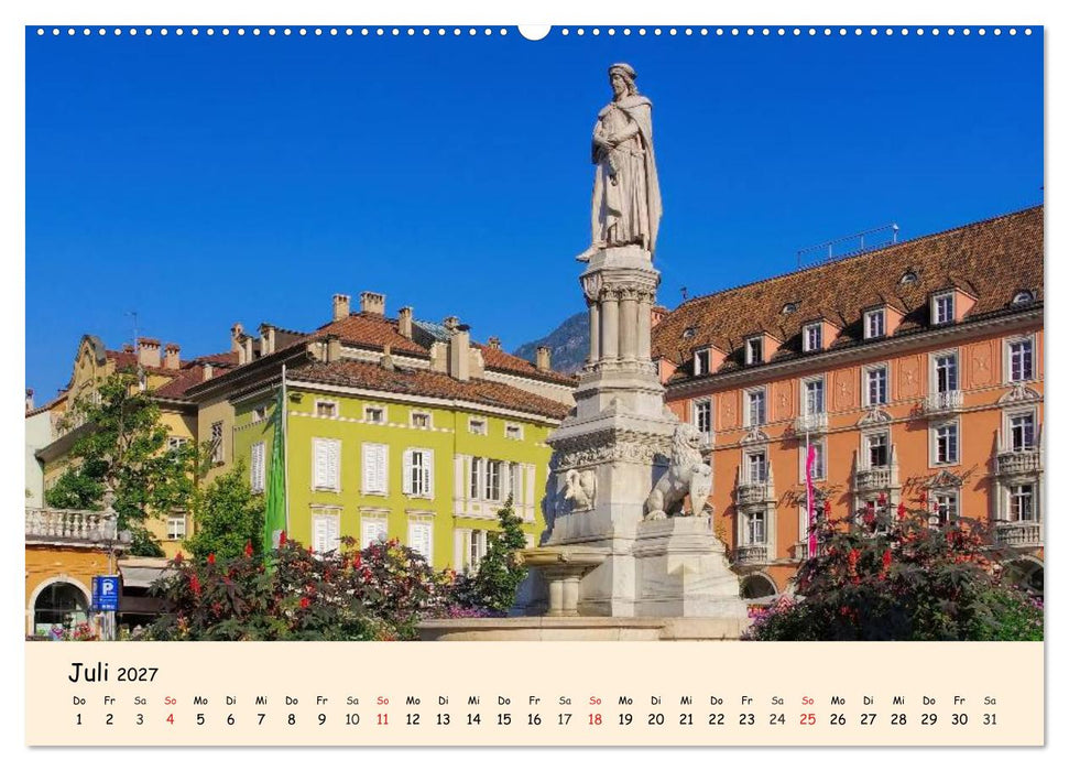 Südtirol - Zwischen Ortler und Dolomiten (CALVENDO Premium Wandkalender 2027)