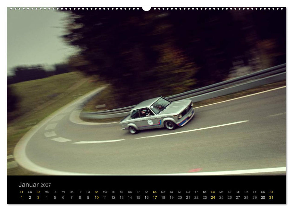 Classic BMW Racing (CALVENDO Wandkalender 2027)