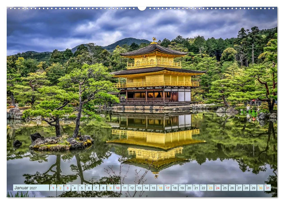 Japan - Hightech und Tradition (CALVENDO Premium Wandkalender 2027)