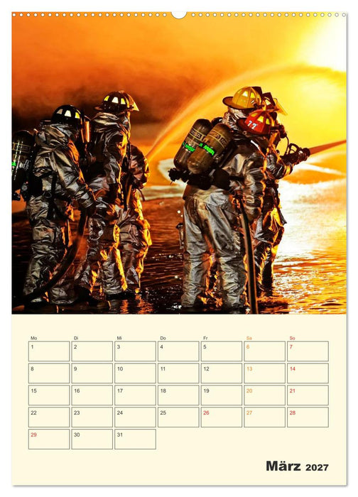 Feuerwehr - Warten auf den nächsten Einsatz (CALVENDO Wandkalender 2027)