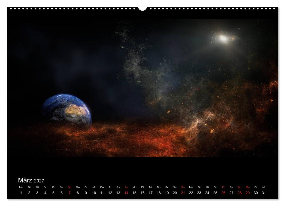 Kosmische Panoramen (CALVENDO Wandkalender 2027)