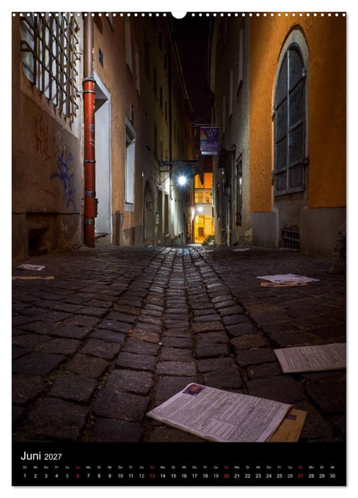 Altstadtgassen Regensburg (CALVENDO Wandkalender 2027)