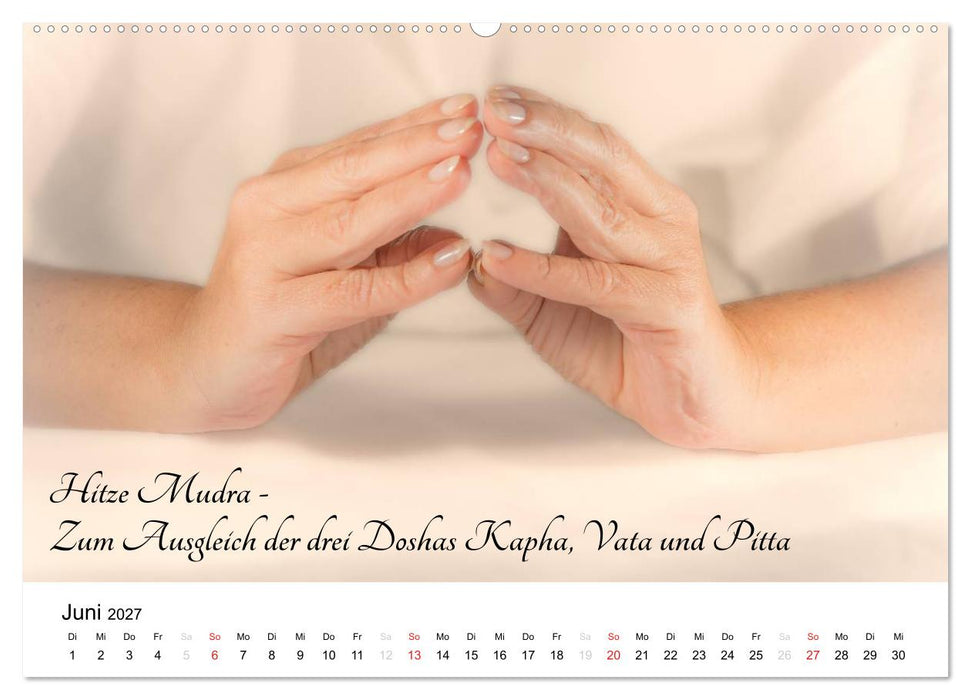 Mudras / 2027 (CALVENDO Premium Wandkalender 2027)
