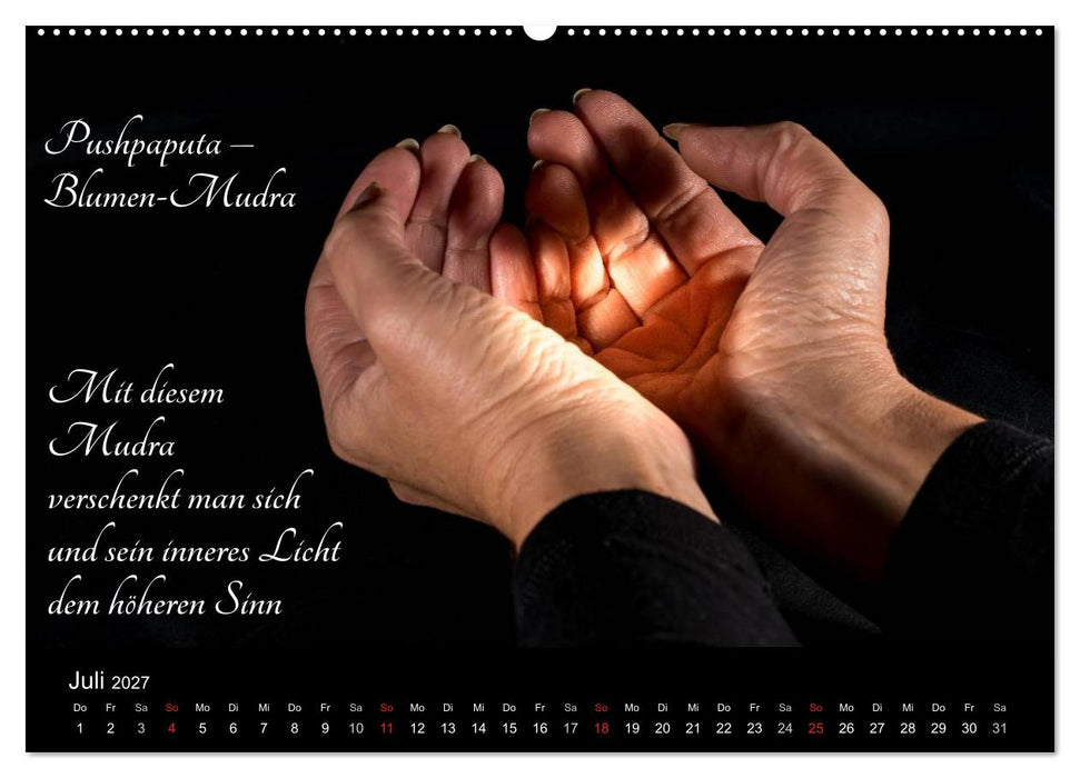 Mudras / 2027 (CALVENDO Premium Wandkalender 2027)