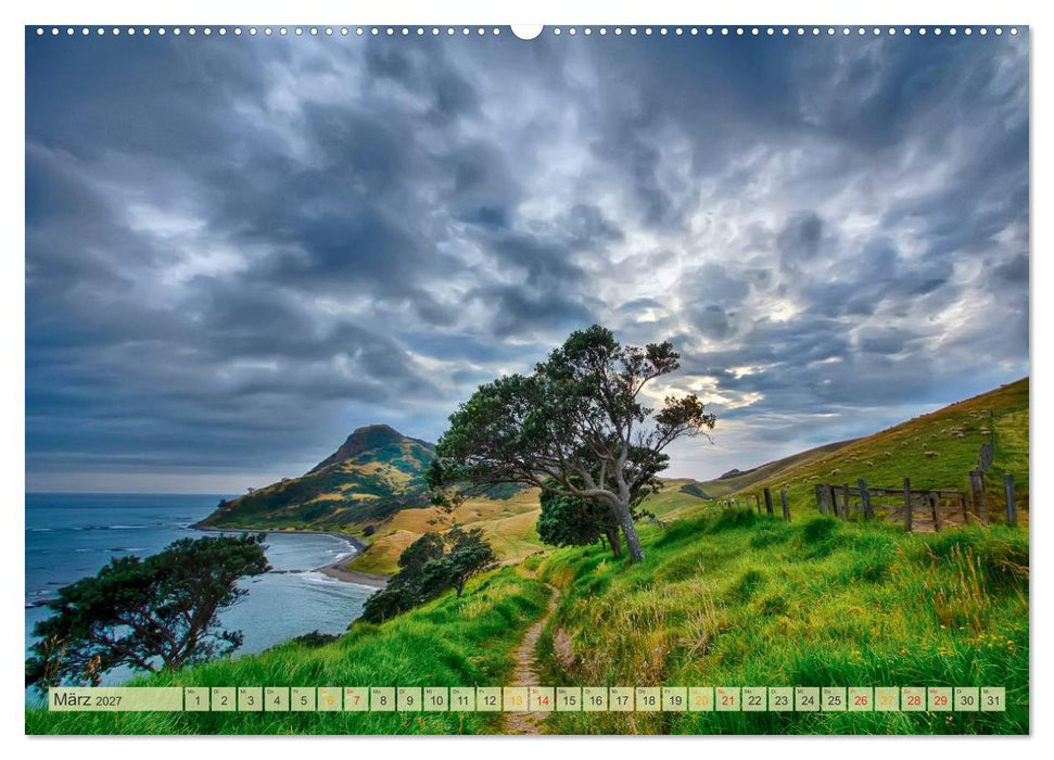 Neuseeland - atemberaubend schön (CALVENDO Wandkalender 2027)