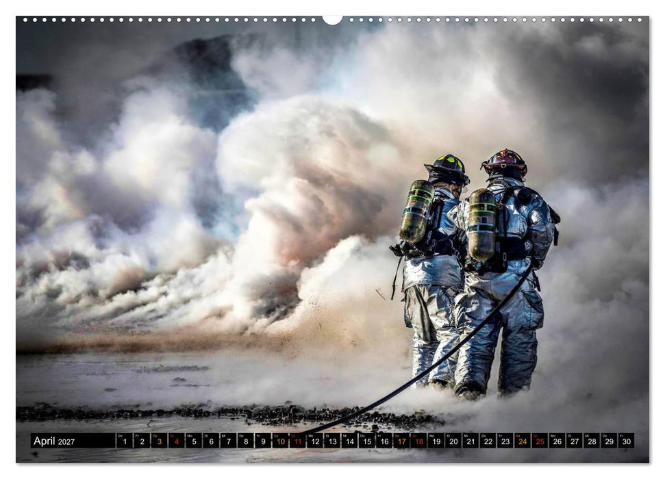 Feuerwehr - selbstlose Arbeit weltweit (CALVENDO Wandkalender 2027)