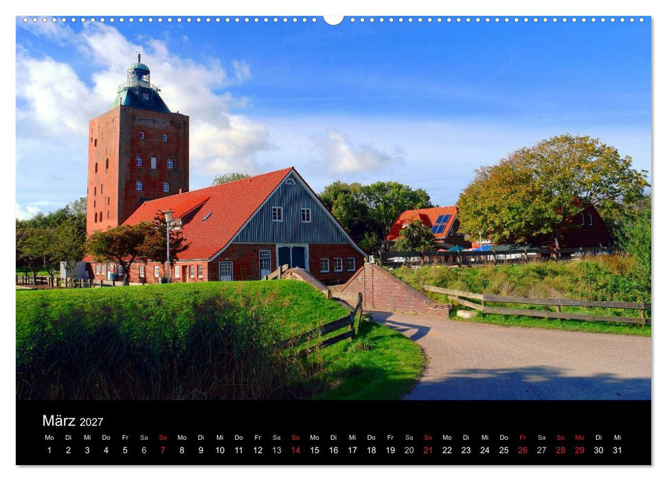 Zeit für... Insel Neuwerk - Kulturlandschaft im Wattenmeer (CALVENDO Wandkalender 2027)