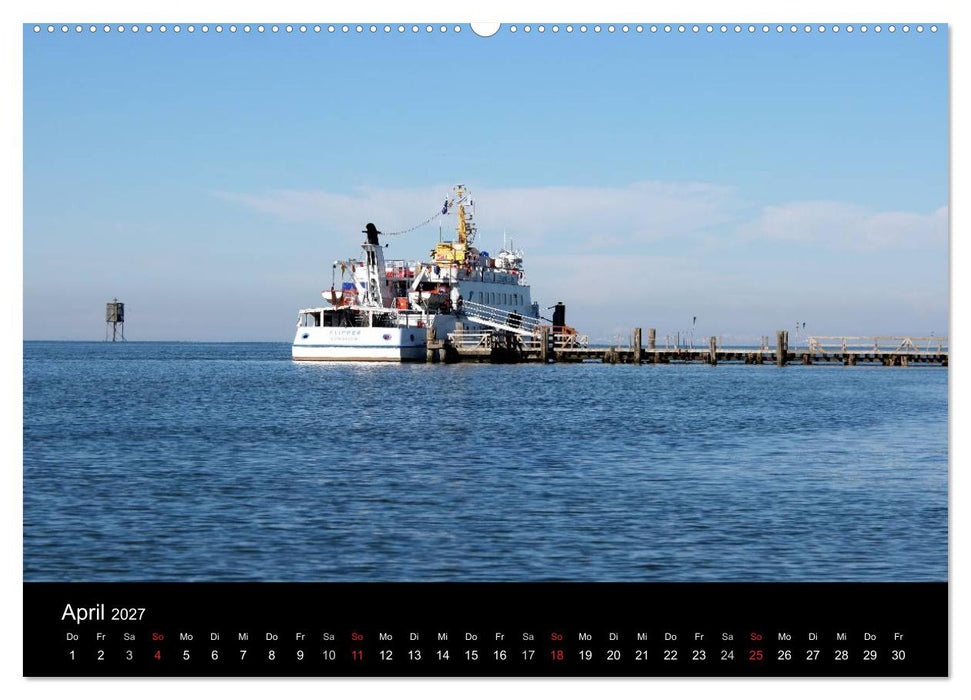 Zeit für... Insel Neuwerk - Kulturlandschaft im Wattenmeer (CALVENDO Wandkalender 2027)