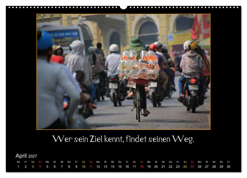 Faszination Südostasien (CALVENDO Wandkalender 2027)