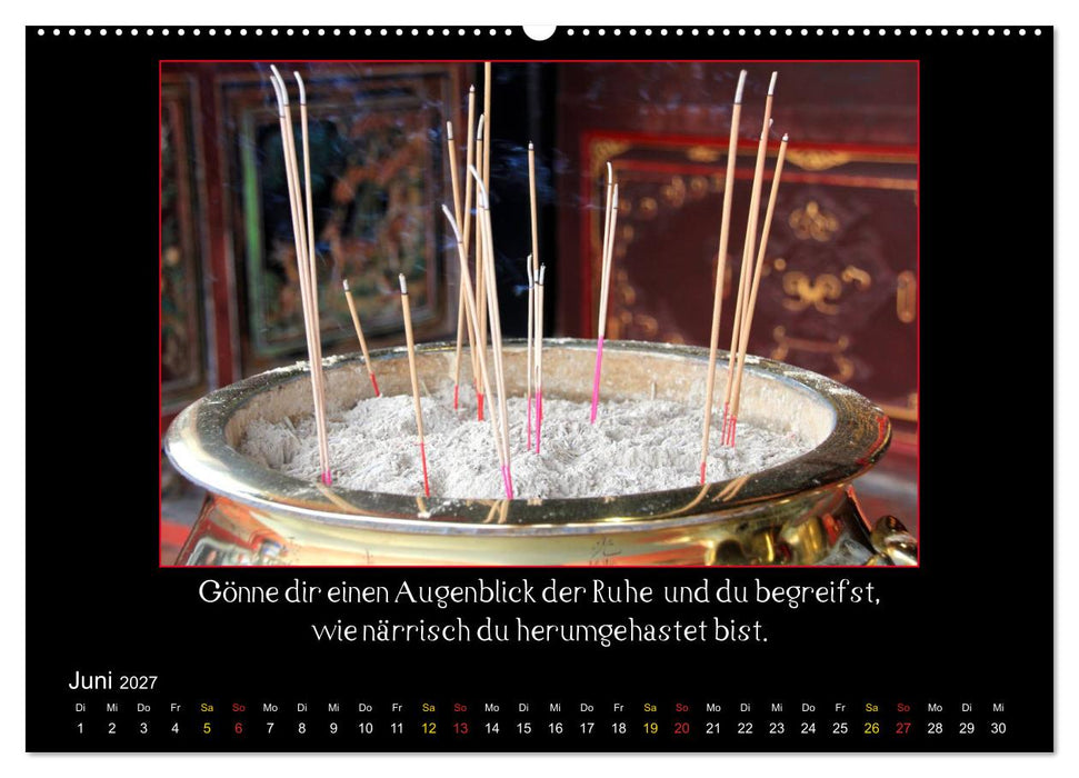 Faszination Südostasien (CALVENDO Wandkalender 2027)