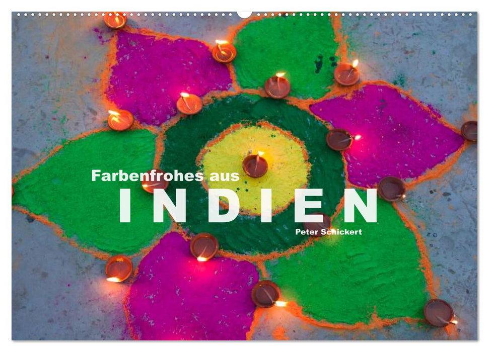 Farbenfrohes aus Indien (CALVENDO Wandkalender 2027)