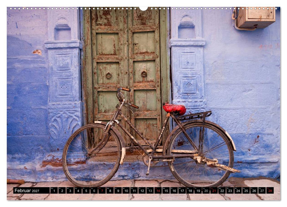 Farbenfrohes aus Indien (CALVENDO Wandkalender 2027)