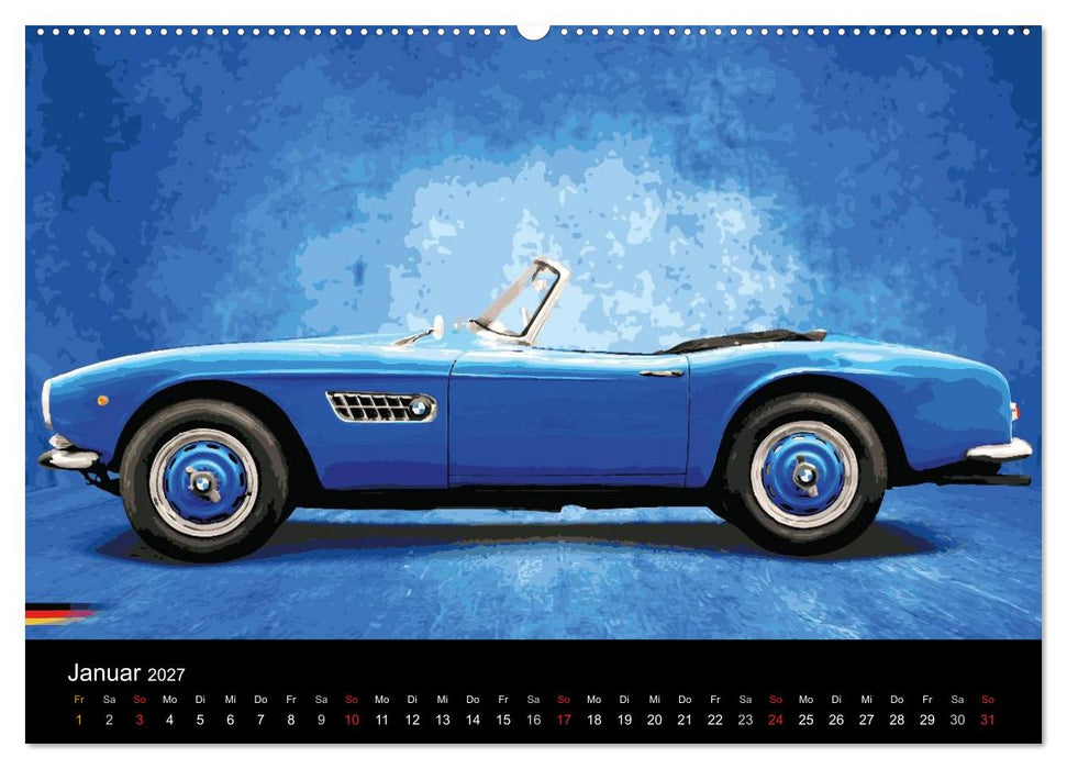 DIE GLORREICHEN ZWÖLF (CALVENDO Wandkalender 2027)