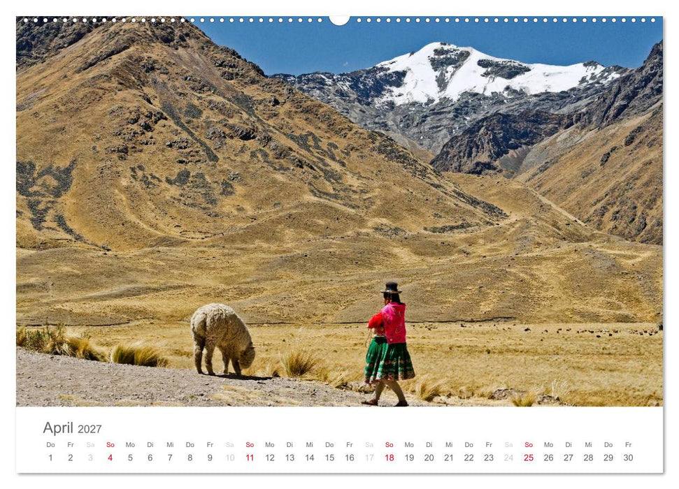 Peru - Perle der Anden (CALVENDO Wandkalender 2027)