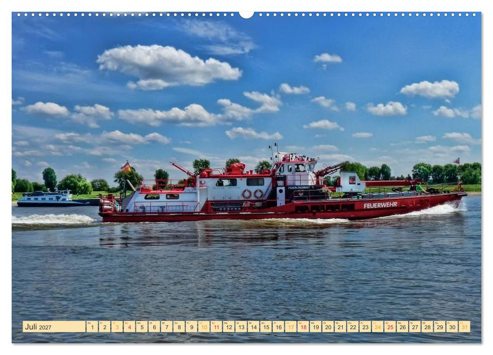 Feuerwehr - weltweit im Einsatz (CALVENDO Premium Wandkalender 2027)