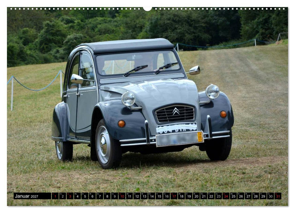 Oldtimer - Kostbarkeiten auf Rädern (CALVENDO Premium Wandkalender 2027)
