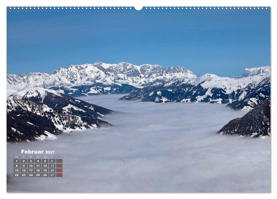 Die weiten Täler im Salzburger Land (CALVENDO Wandkalender 2027)