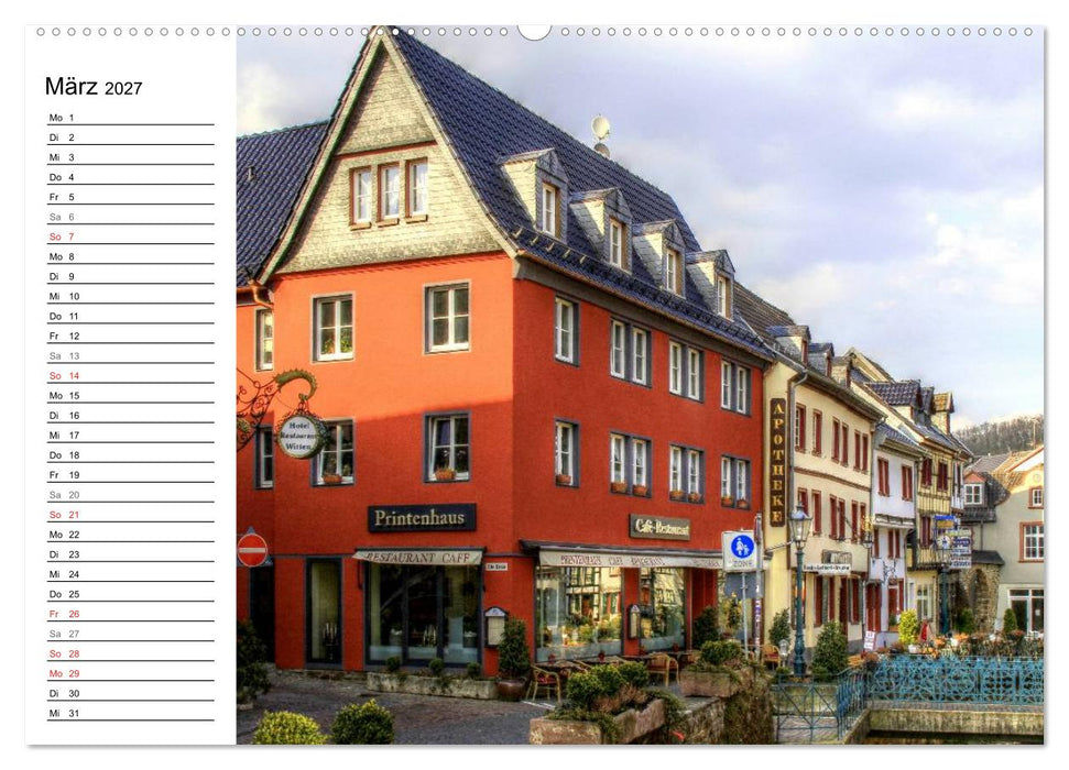 Die schönsten Orte der Eifel (CALVENDO Wandkalender 2027)