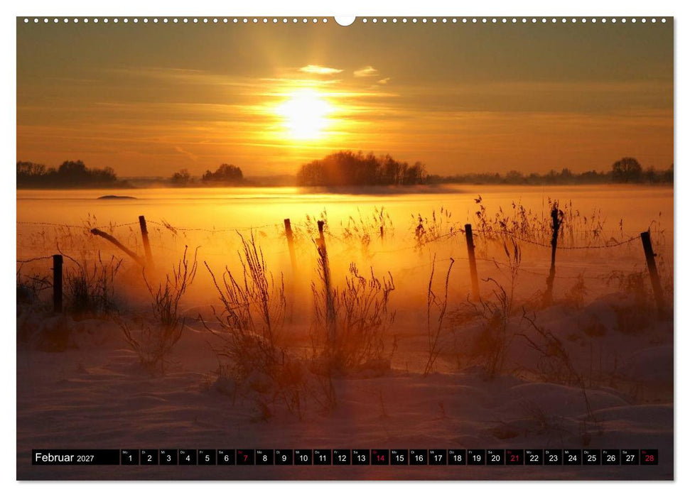 Entschleunigung - Zeit zum Durchatmen (CALVENDO Wandkalender 2027)