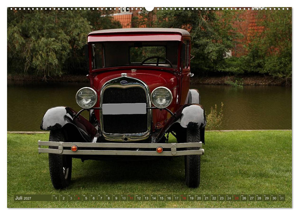 Oldtimer vergangenger Jahrzehnte (CALVENDO Premium Wandkalender 2027)