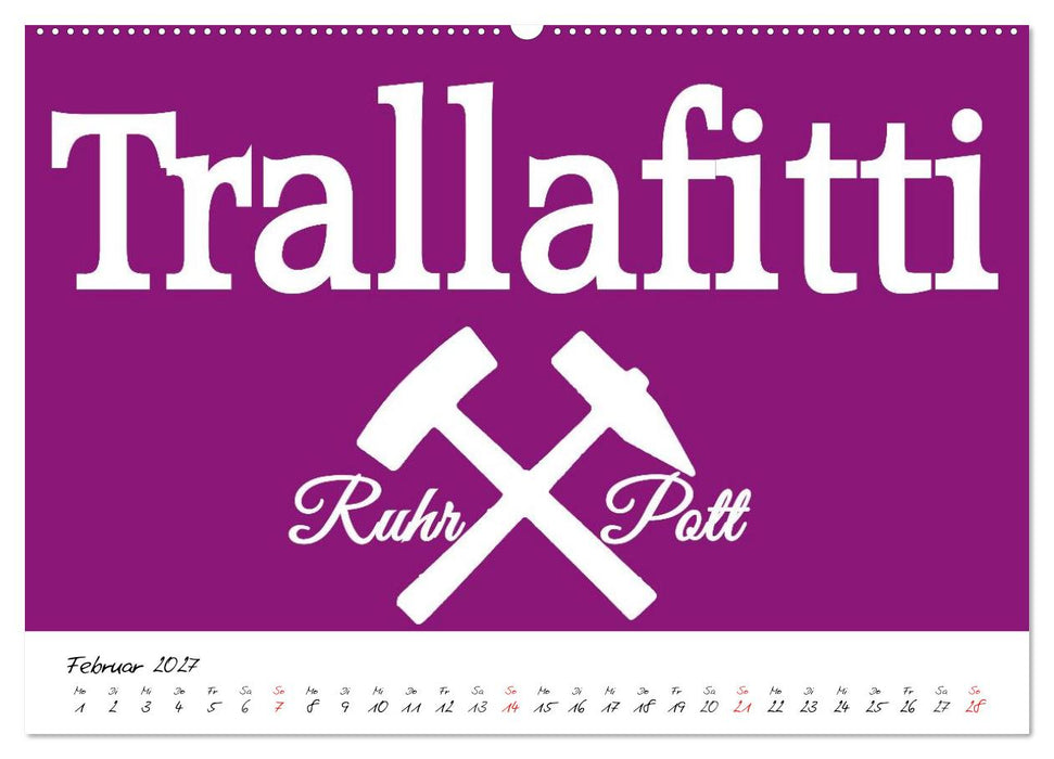 Ruhrpott Vokabeln (CALVENDO Wandkalender 2027)