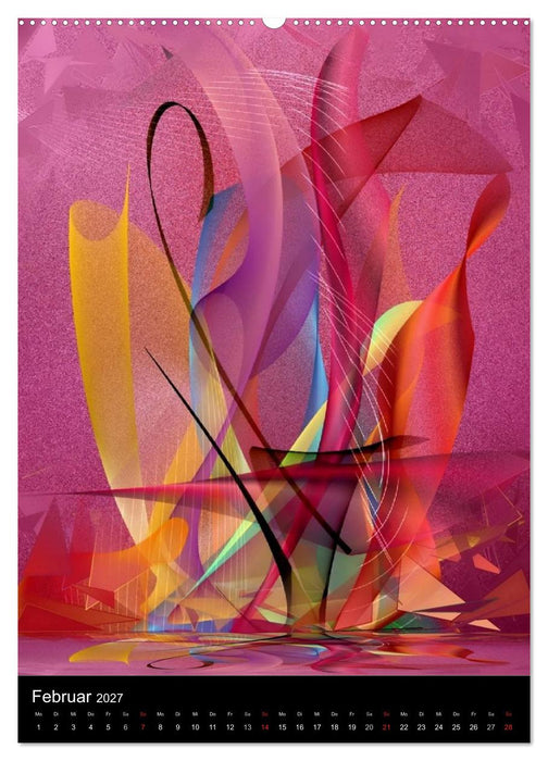 Mehrfarben von Nico Bielow (CALVENDO Wandkalender 2027)