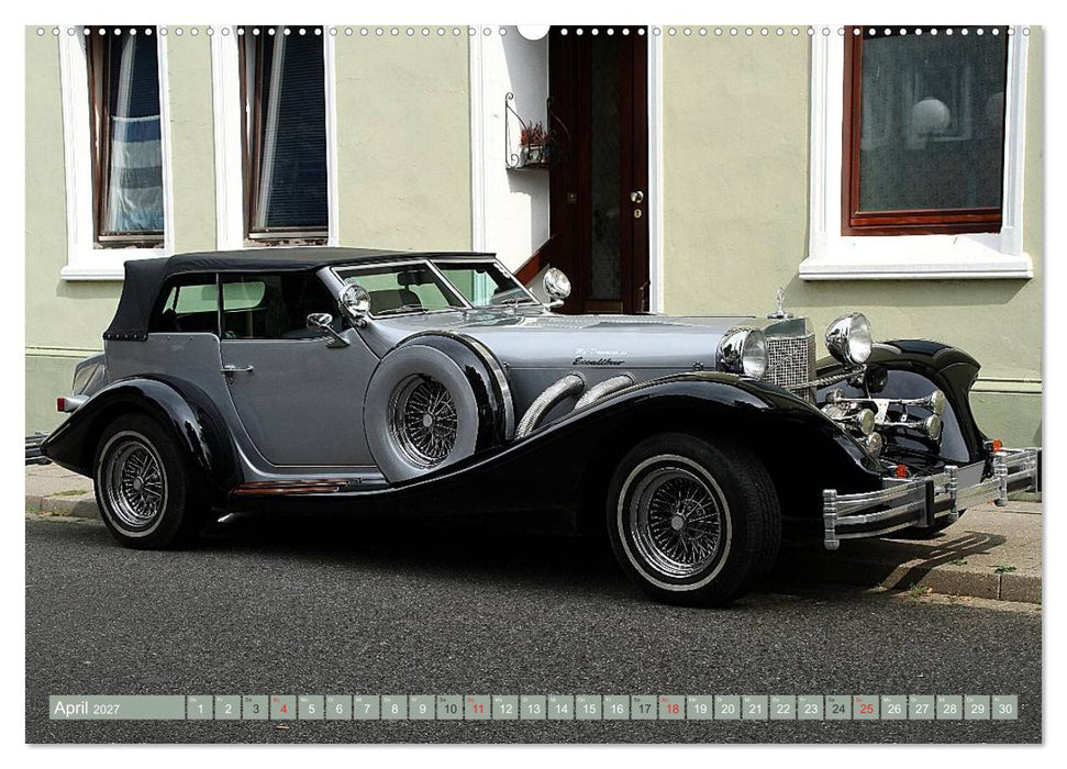 Oldtimer vergangenger Jahrzehnte (CALVENDO Wandkalender 2027)