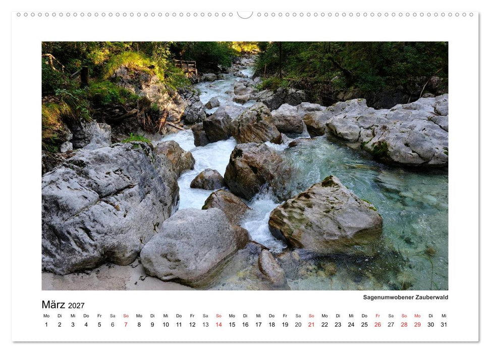 Willkommen im Bergsteigerdorf Ramsau (CALVENDO Premium Wandkalender 2027)