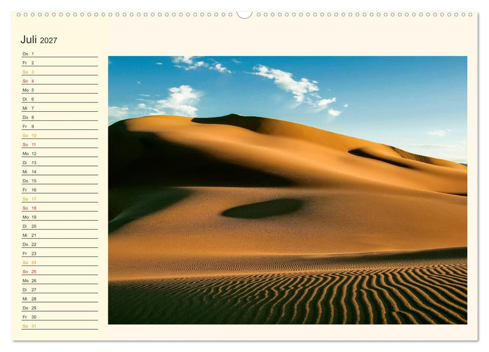 Gewaltige Natur - bedrohlich und schön (CALVENDO Premium Wandkalender 2027)