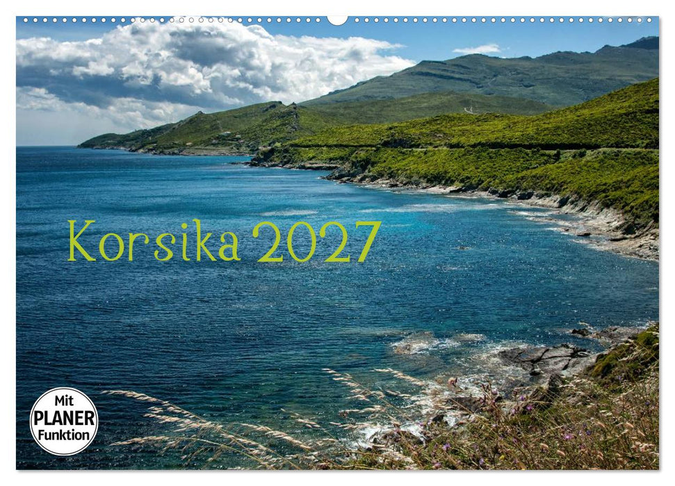 Korsika 2027 (CALVENDO Wandkalender 2027)