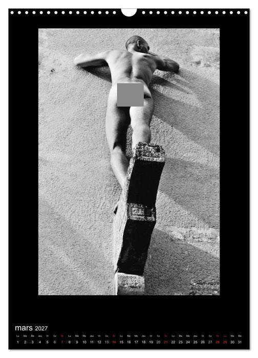 Au Masculin (CALVENDO Calendrier mensuel 2027)